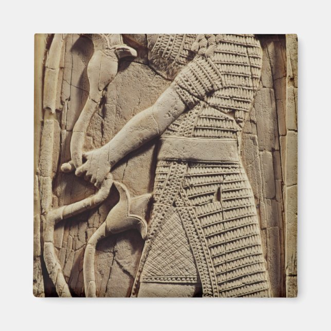 Imã Alivio representando um guerreiro (Frente)