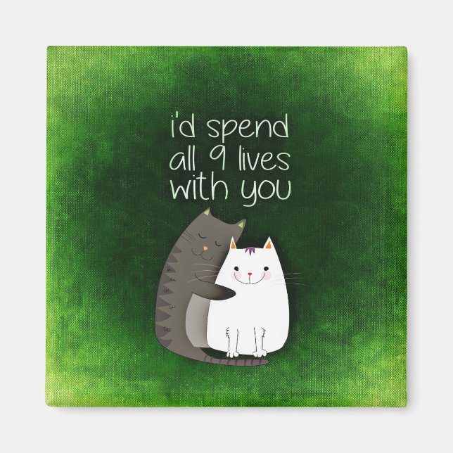 Imã All Nine Lives Magnet (Frente)