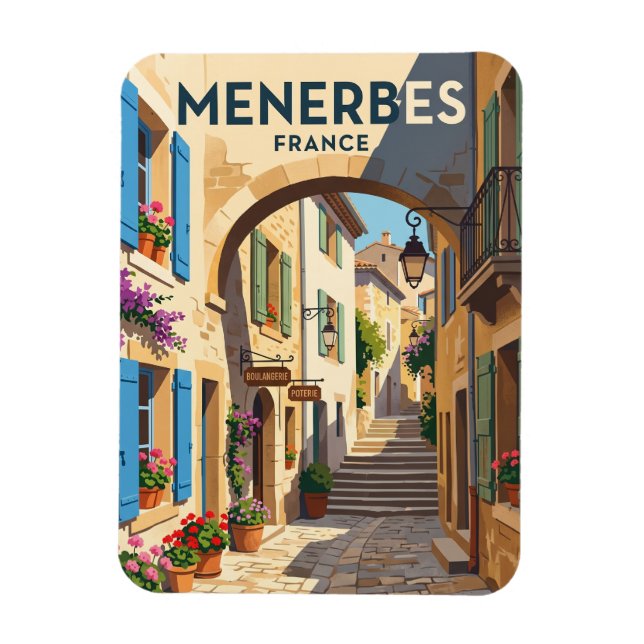 Ímã Alley em Ménerbes França (Vertical)