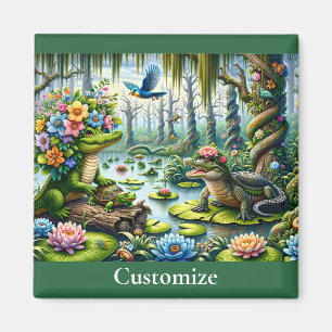Imã Alligator Fantasy Swamp Thunder_Cove