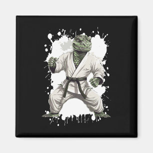 Imã Alligator Karate Animal Fighter Judo