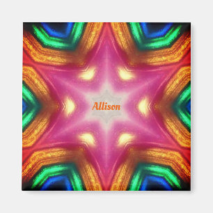 Imã ALLISON ~ Gleaming Abstrato ~ Personalizado ~