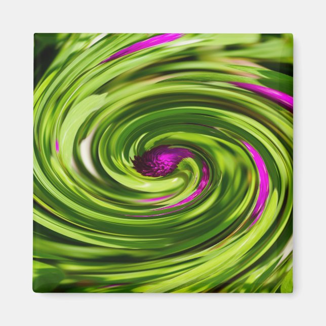 Imã Allium Abstrato (Frente)