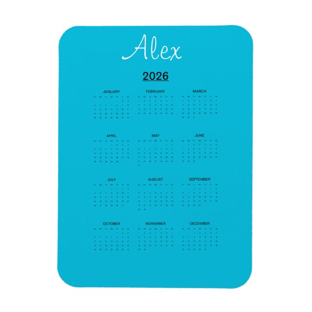 Ímã Alluring Aqua (Vertical)