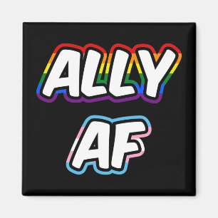 Imã Ally AF II - Orgulho de Fila Trans com Sinalizador
