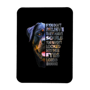 Ímã Alma Rottweiler Eu Adoro Cachorros Rotativos