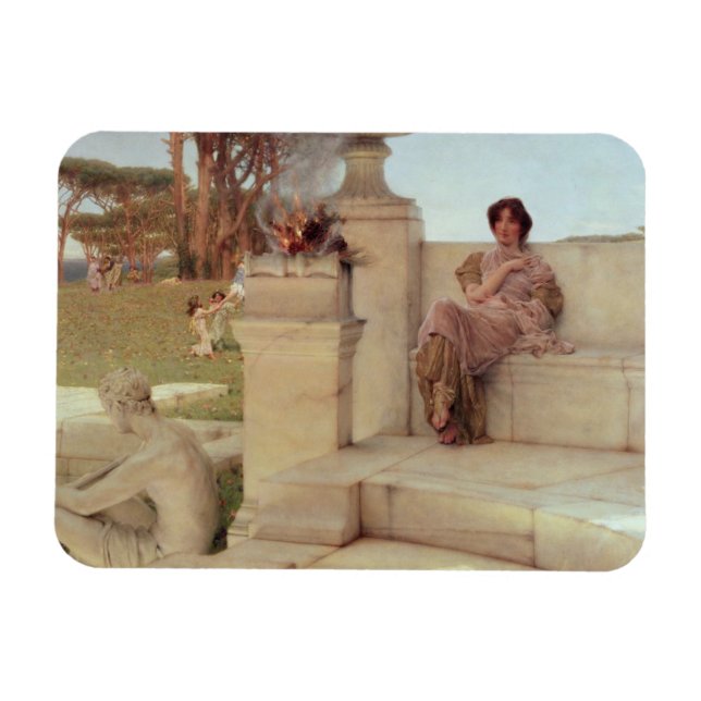 Ímã Alma-Tadema | A Voz da Primavera, 1908 (Horizontal)