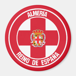 Imã Almería Round Emblem