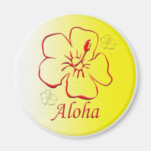 Imã Aloha cópia do botão