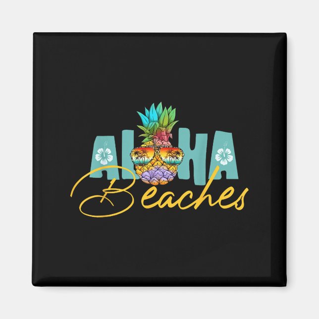 Imã Aloha havaí da ilha sinta o aloha aloha (Frente)