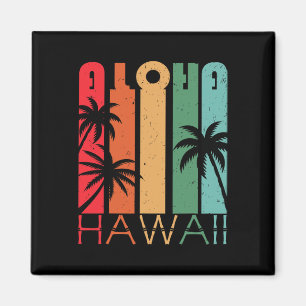Imã Aloha Havaí Palmeira Tropical Ilha Havaiana Lo