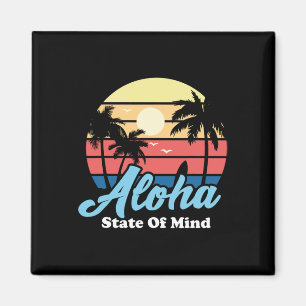 Imã Aloha Havaí Souvenir de Praia Havaiano de Surfista