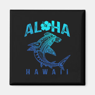 Imã Aloha Havaí Tril Tubarão Havaiano Polinésio Praia