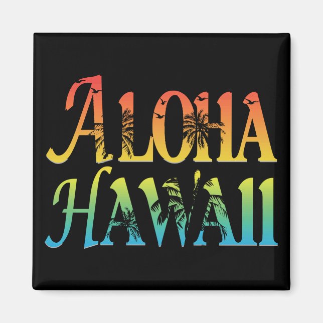 Imã Aloha Hawaii (Frente)