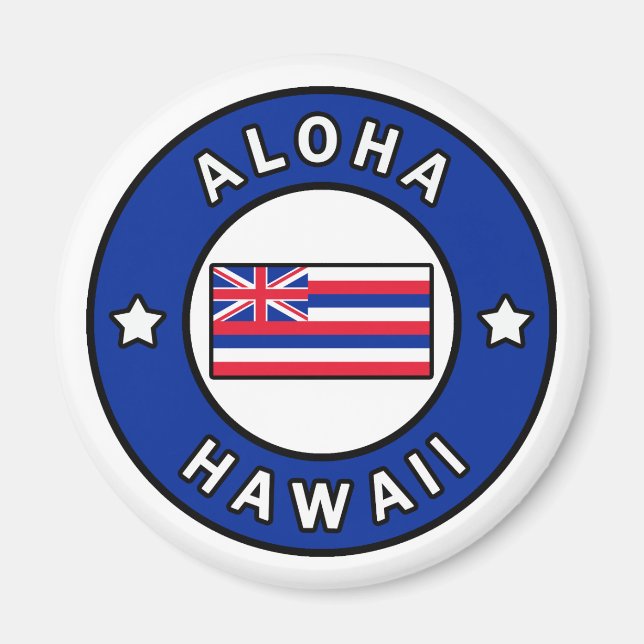 Imã Aloha Hawaii (Frente)