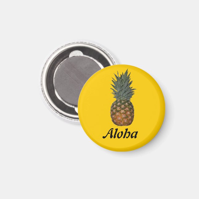 Imã Aloha Pineapple (Front/Back)