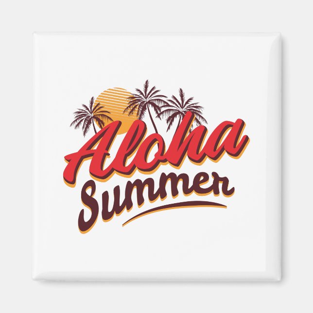 Imã Aloha Summer (Frente)