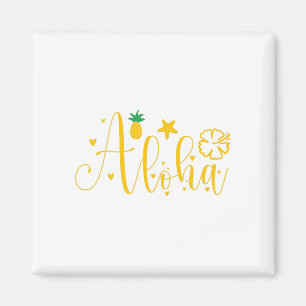 Imã Aloha-Surfer-Palms-Tropical-Retro-Beach-Funny