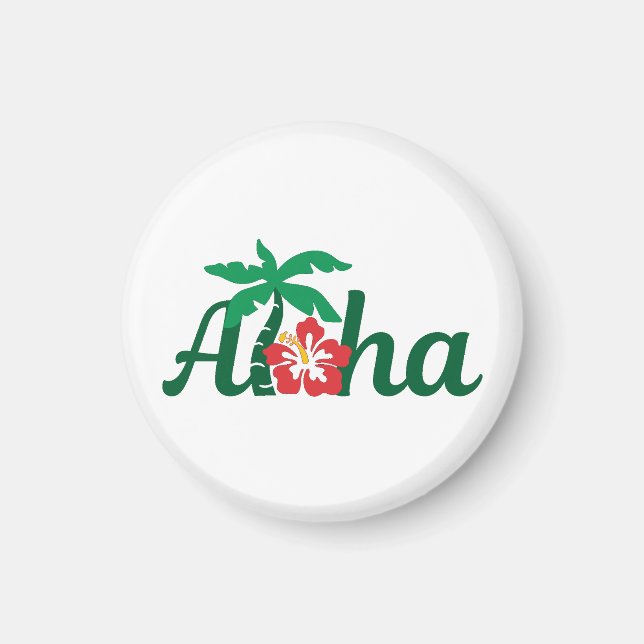 Imã Aloha Tropical (Frente)