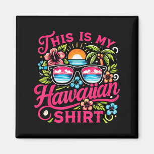 Imã Aloha Tropical Este É Férias de Verão Havaianas