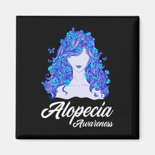 Imã Alopecia Warrior Hair Losor Warrior Alopecia Aware
