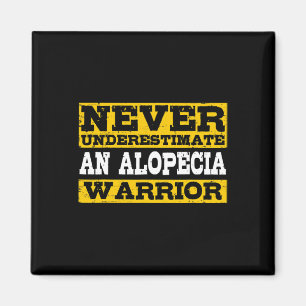 Imã Alopecia Warrior Suporta Sensibilização para Perda