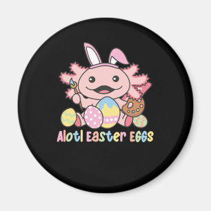 Imã Alotl Ovos De Páscoa Páscoa Axolotl Com Candeeir