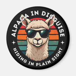 Imã Alpaca em Disguise - Escondendo-se na Visão Simple