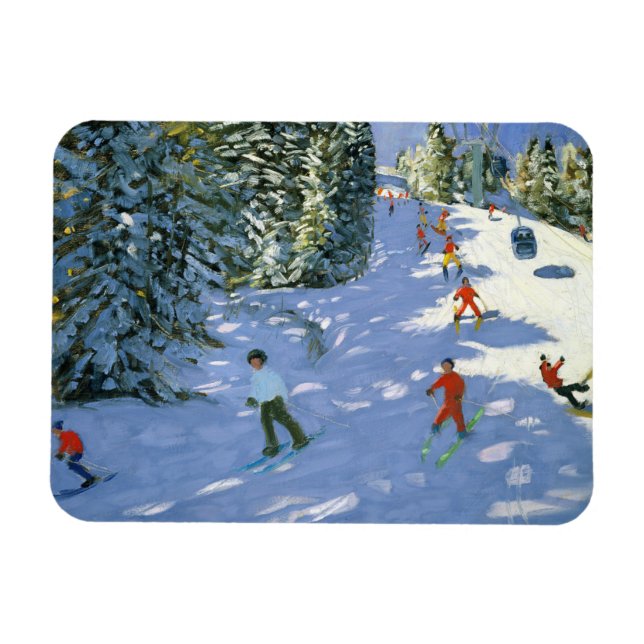 Ímã Alpes Austríacos de Gondola 2004 (Horizontal)