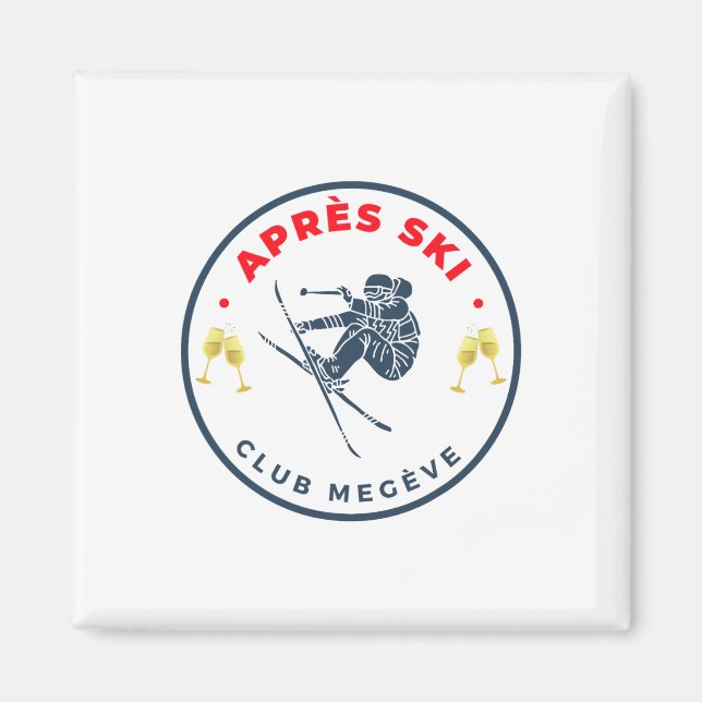 Imã Alpes franceses Le Après (Frente)