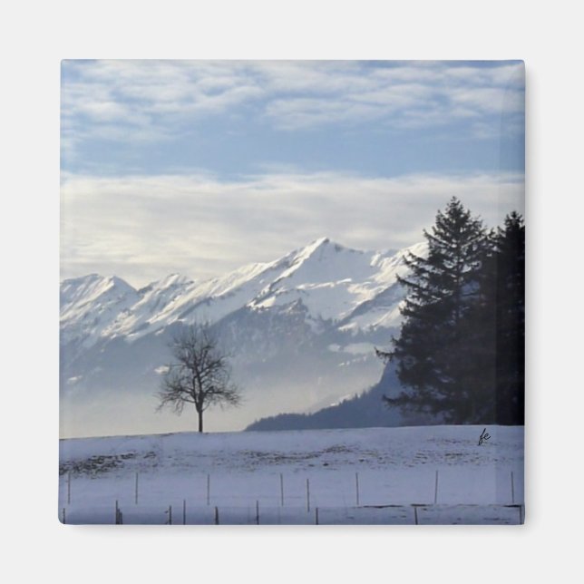 Imã Alpes suíços (Frente)