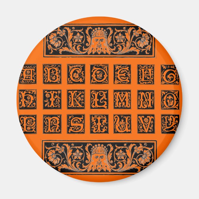 Imã Alphabet Magnet (Frente)