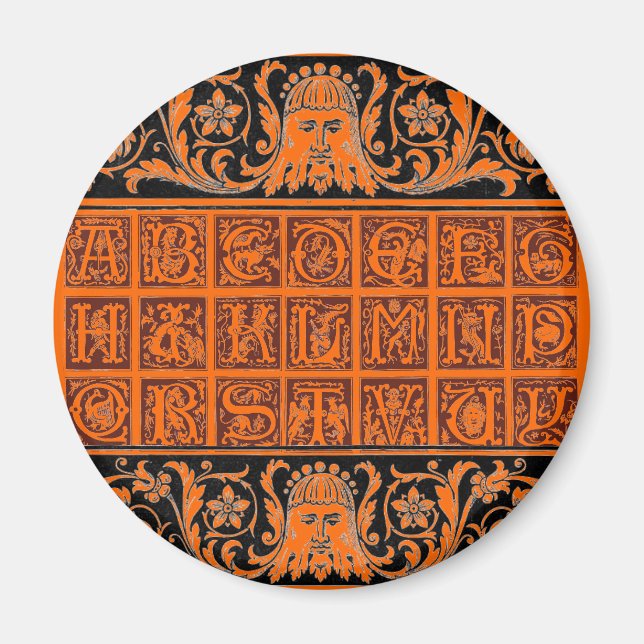 Imã Alphabet Magnet (Frente)