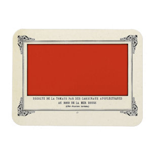 Ímã Alphonse Allais, April Fools, Red, Abstrato Art