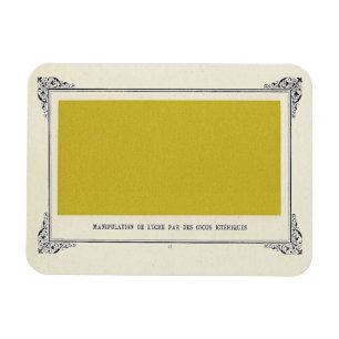 Ímã Alphonse Allais, April Fools, Yellow, Abstrato Art