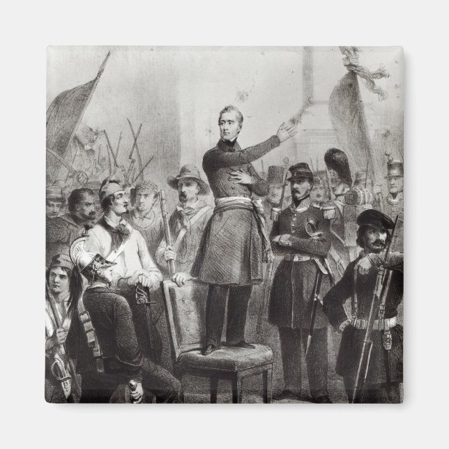 Imã Alphonse de Lamartine na Câmara Municipal (Frente)