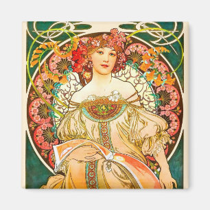 Imã Alphonse Mucha Art Nouveau Daydre