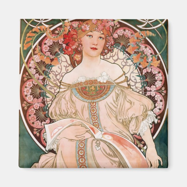 Imã Alphonse Mucha F. Champenois (Frente)