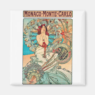 Imã Alphonse Mucha Mônaco, Monte-Carlo, 1897