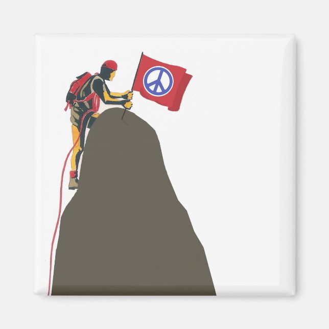 Imã alpinista de rock pacífico (Frente)