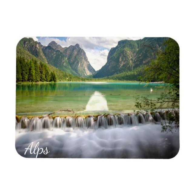 Ímã Alps Itália Dolomites (Horizontal)