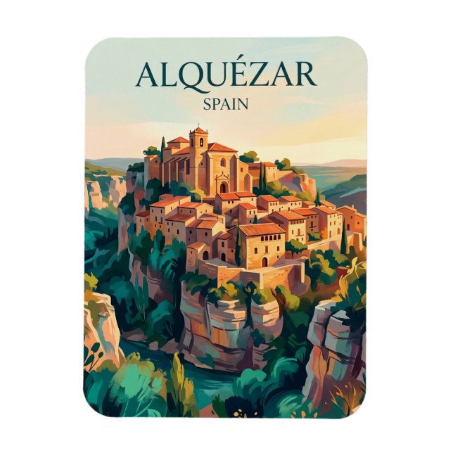 Ímã Alquézar Espanha (Vertical)
