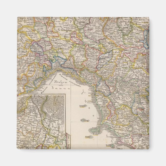 Imã Alta e Central Itália, sob o Hohenstaufen (Frente)