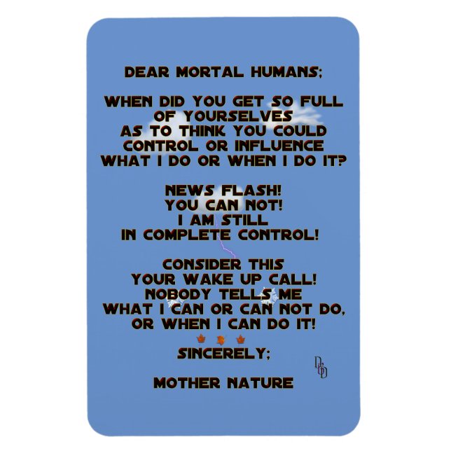 Ímã Alterações climáticas (Vertical)