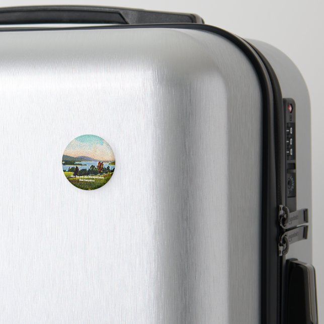 Imã Alton Bay e Lake Winnipesaukee, New Hampshire (In Situ (Luggage))