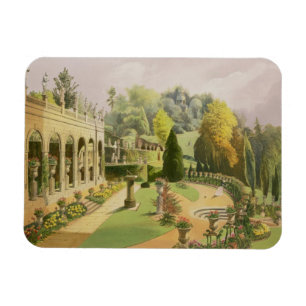 Ímã Alton jardina, "dos jardins de Inglaterra", 1857