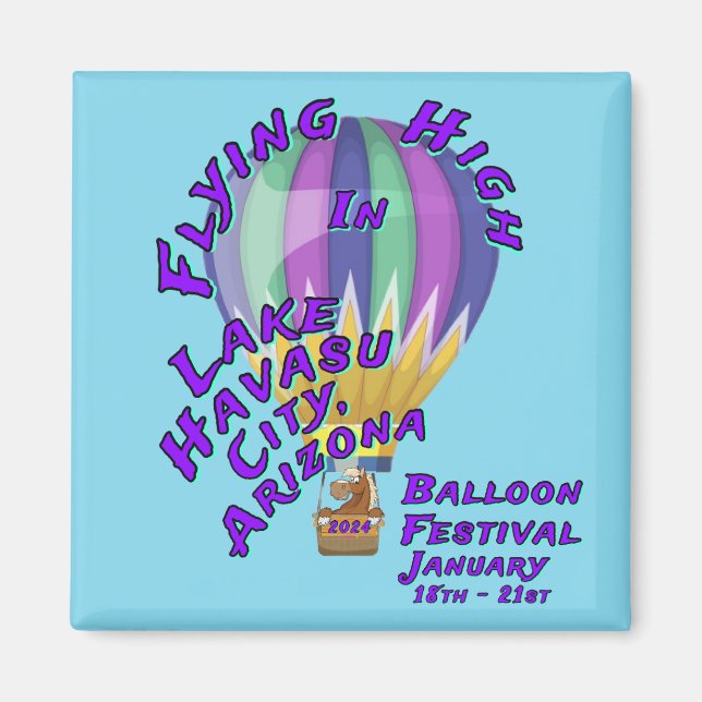 Imã Altos Voos Na Arizona Da Cidade De Havasu No Lago (Frente)