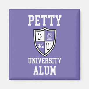 Imã Alum formando da Petty University Alum Alum Alma a