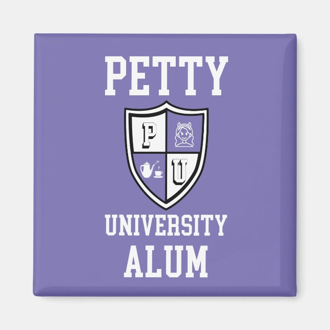 Imã Alum formando da Petty University Alum Alum Alma a (Frente)