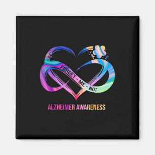 Imã Alzheimerheimer Sensibilização Flor do Coração